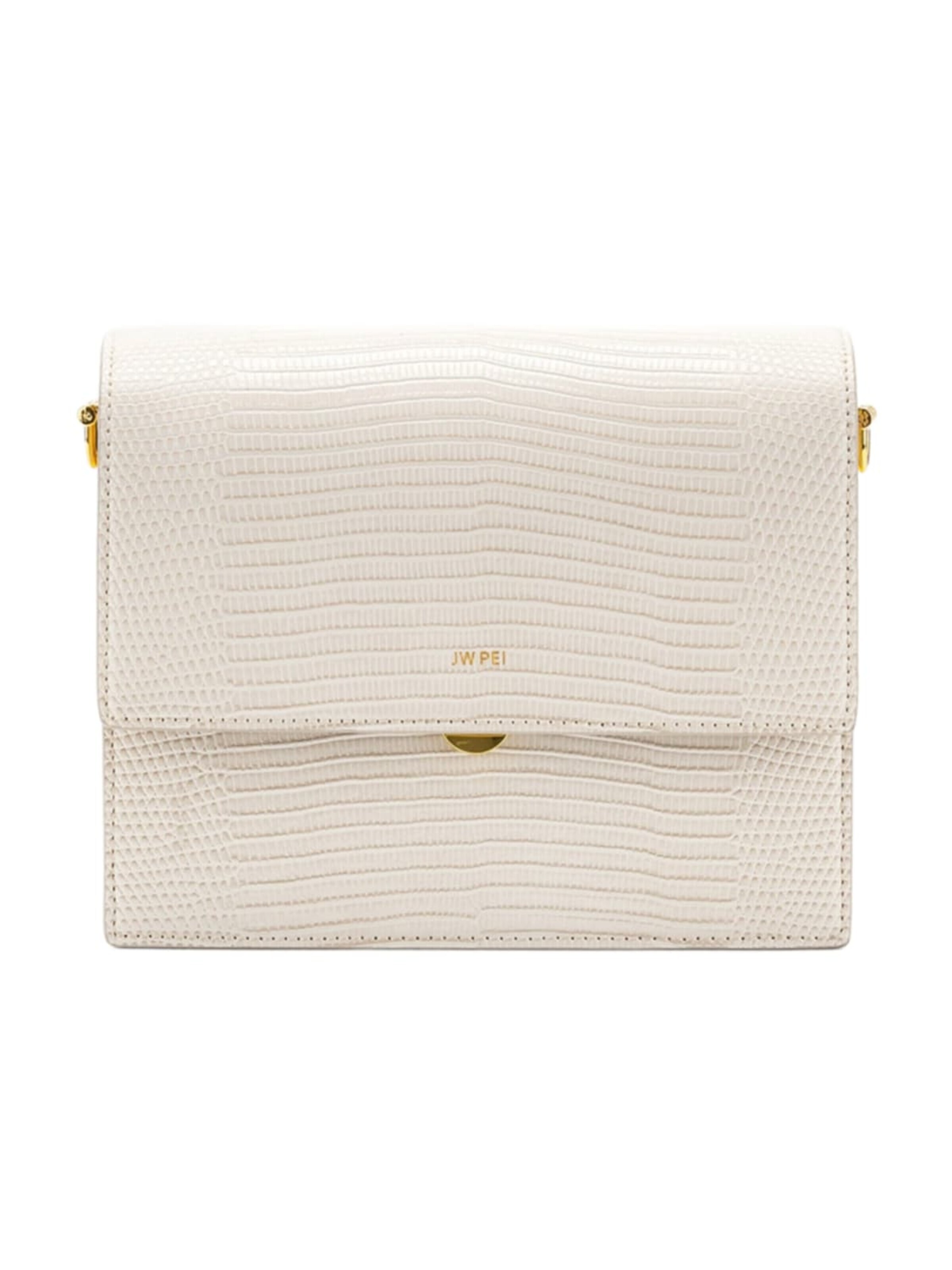 JW PEI - Bolso de mano en blanco: frente