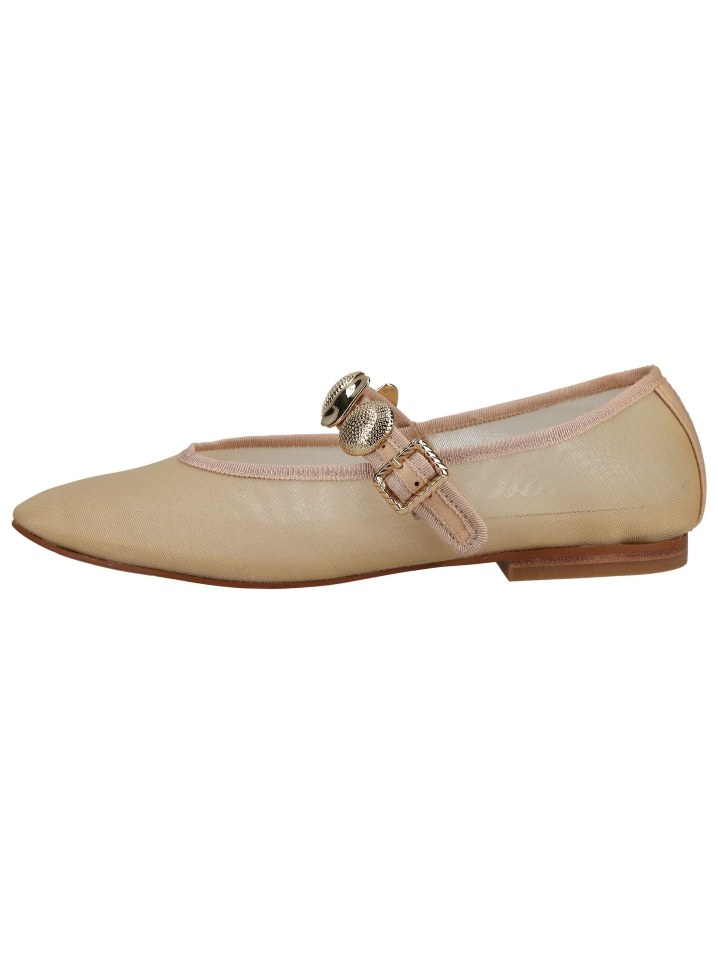 Dolce Vita Ballerina met riempjes in Beige