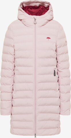 Manteau d’hiver Schmuddelwedda en rose : devant