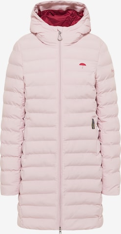 Schmuddelwedda Zimný kabát - ružová: predná strana