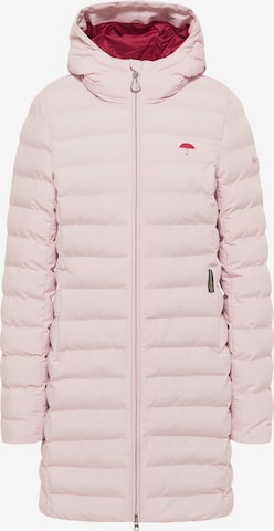 Schmuddelwedda Winter Coat in Pink: front