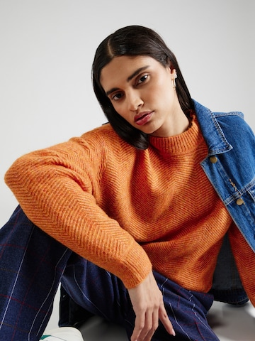 ABOUT YOU Pullover 'Cim' in Orange