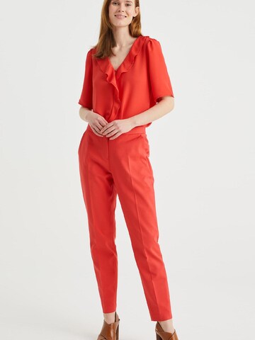 WE Fashion Blouse in Rood