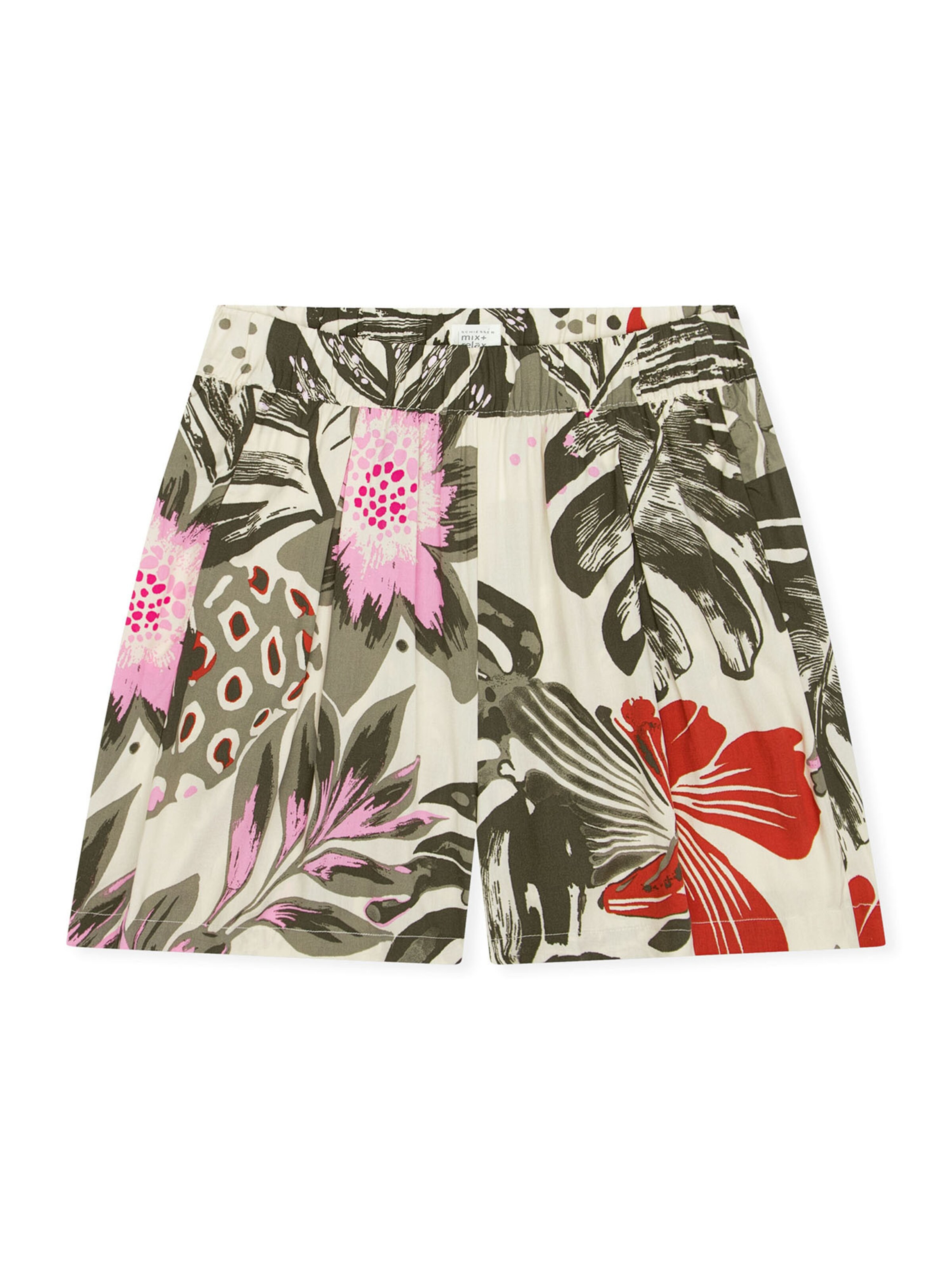 Pantalon de pyjama ' Mix & Relax ' SCHIESSER en beige : devant