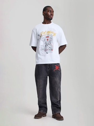 Ed Hardy Koszulka 'Storming New York' w kolorze biały