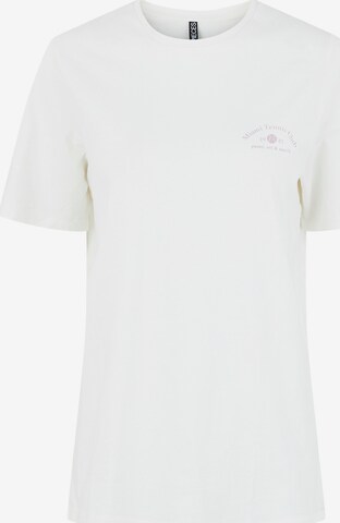 PIECES Shirt 'VUMALA' in Wit: voorkant