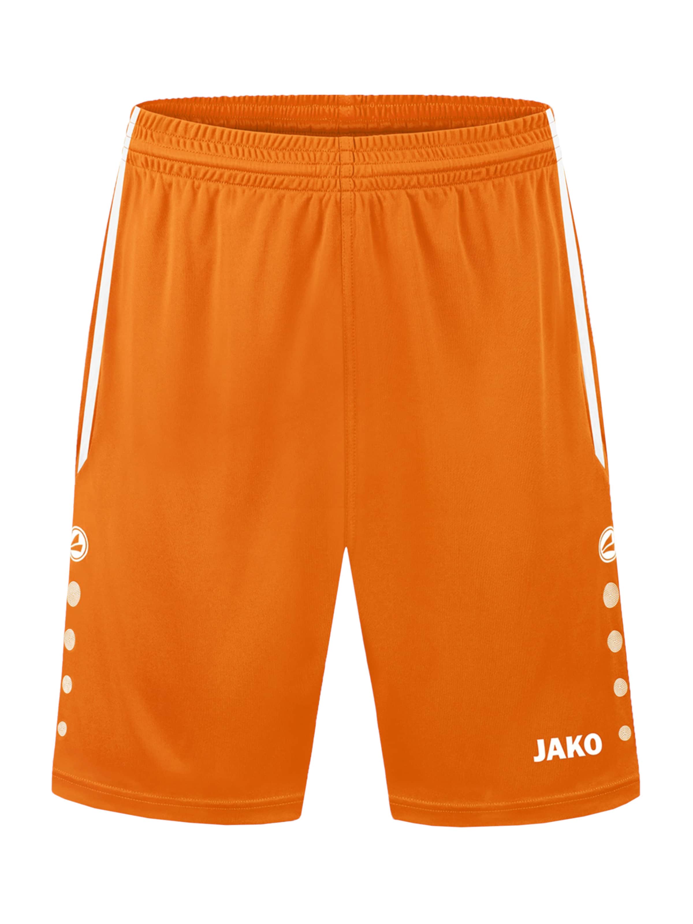 Pantalon de sport JAKO en orange : devant