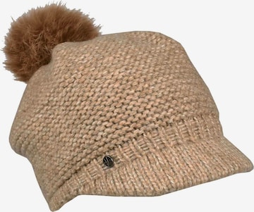 LOEVENICH Beanie in Beige: front