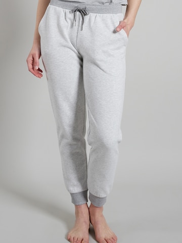 TOM TAILOR Панталон пижама в бяло: отпред