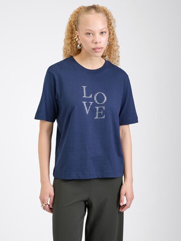JDY T-Shirt 'JDYPENNY' in Blau: Vorderseite