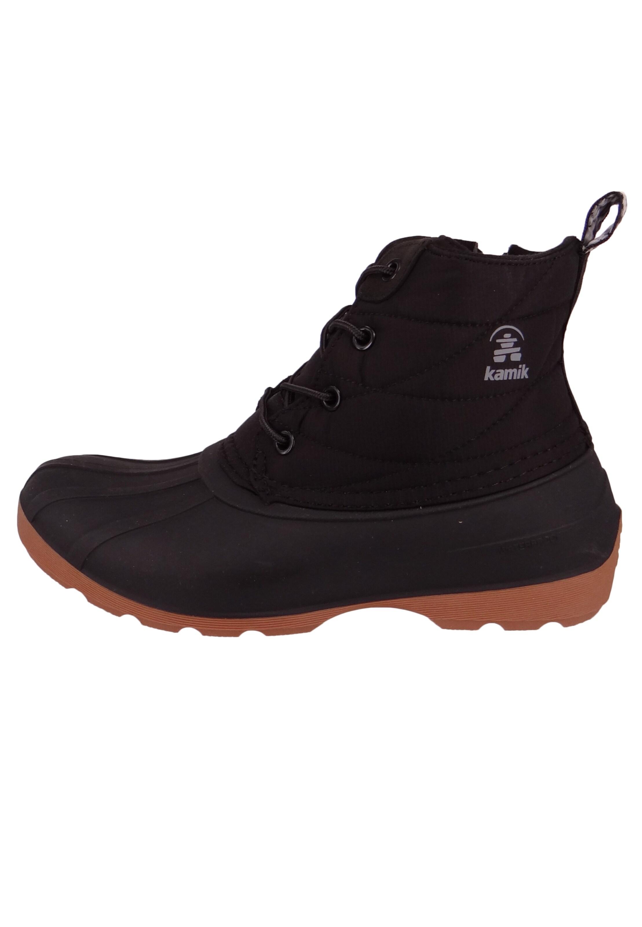 Kamik Lace-up bootie 'Simona' in Black