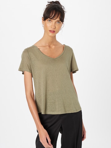 PIECES Shirt 'Phoebe' in Green: front