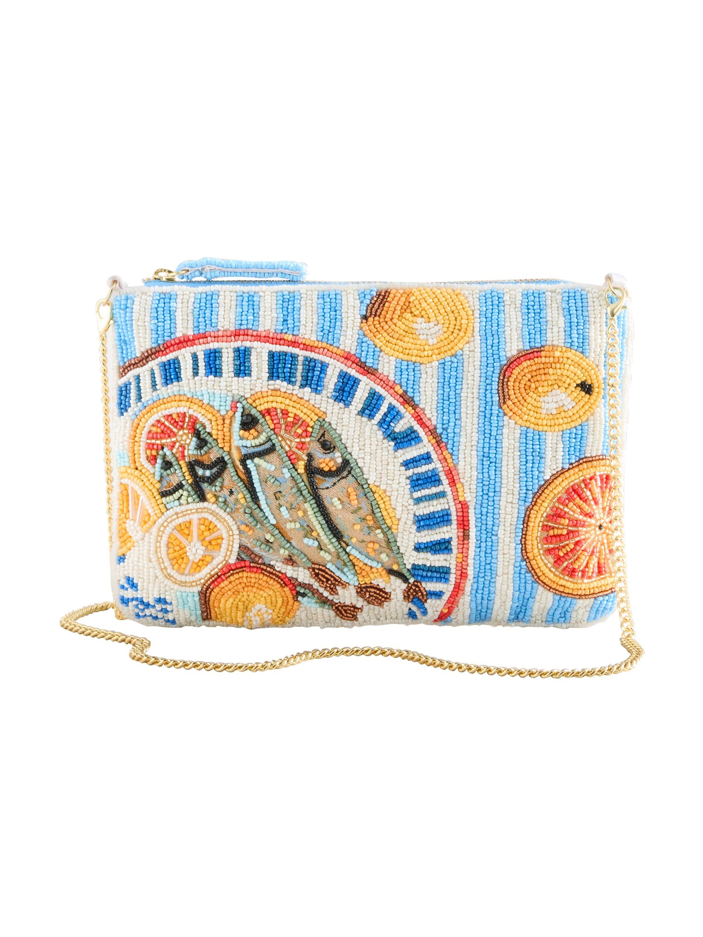 Next Pouch in Blue: front