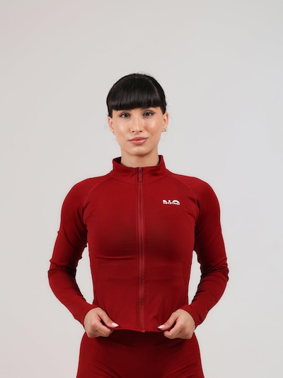 neverover Športová bunda 'Hue Jacket', veľkosť S - červená, Produkt