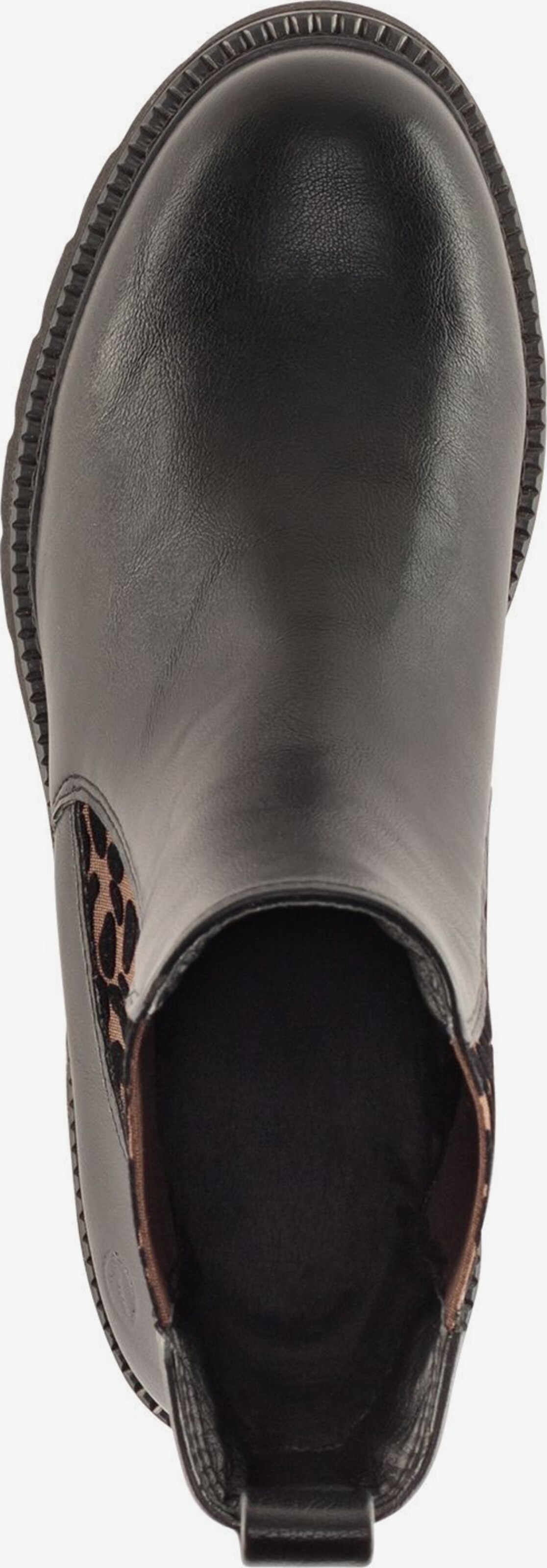 Tamaris Chelsea Stivali Donna 1-25377-45 – Pelle Scamosciata, Suola Piatta, Inserti Elastici