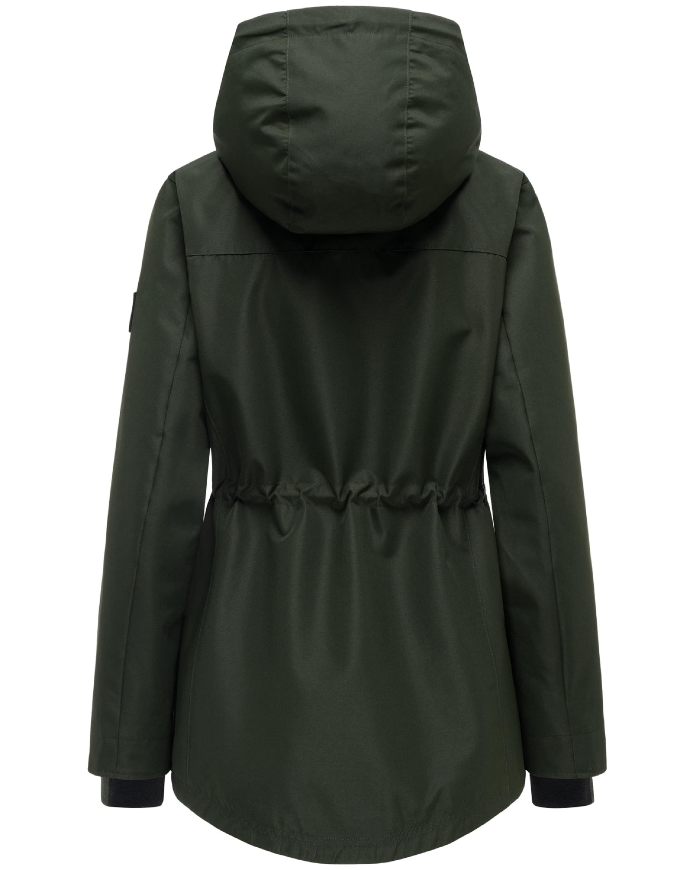 NAVAHOO Parka 'Blumentanz 14' in Grün