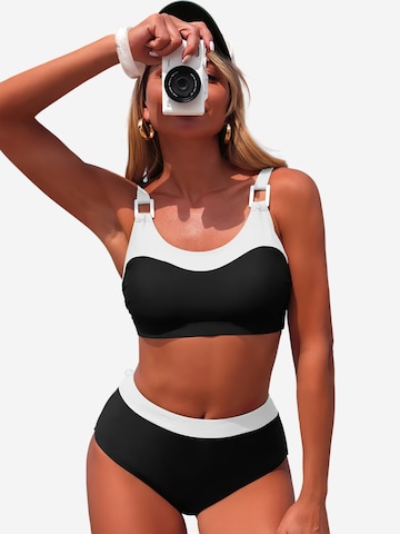 Magicshe Bustier Bikini‌‌‌‌‌ in Schwarz