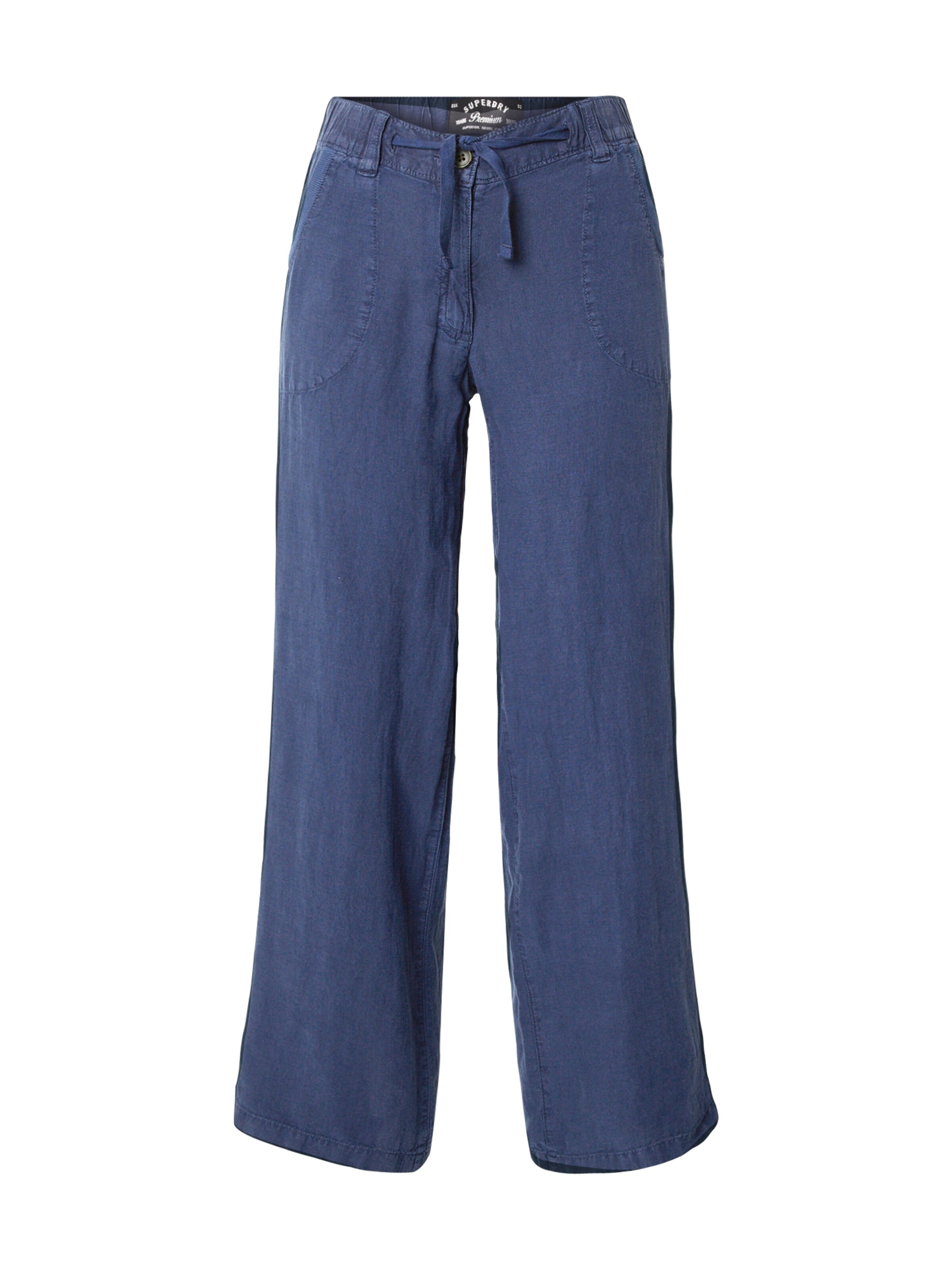Superdry Broek in Blauw: voorkant