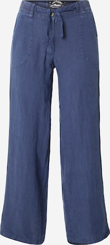 Wide Leg Pantalon Superdry en bleu : devant