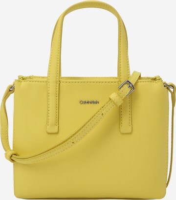 Calvin Klein - Bolso de mano 'Must' en verde: frente