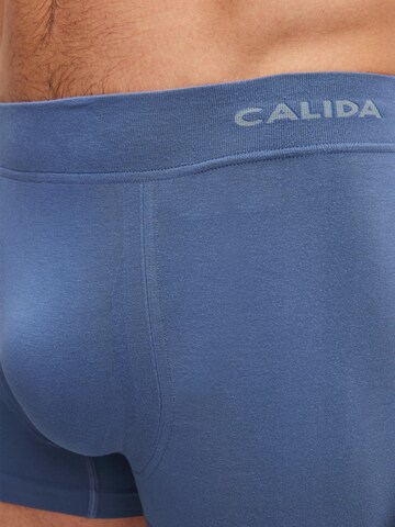 CALIDA Boxershorts 'Seamless Natural' in Blauw