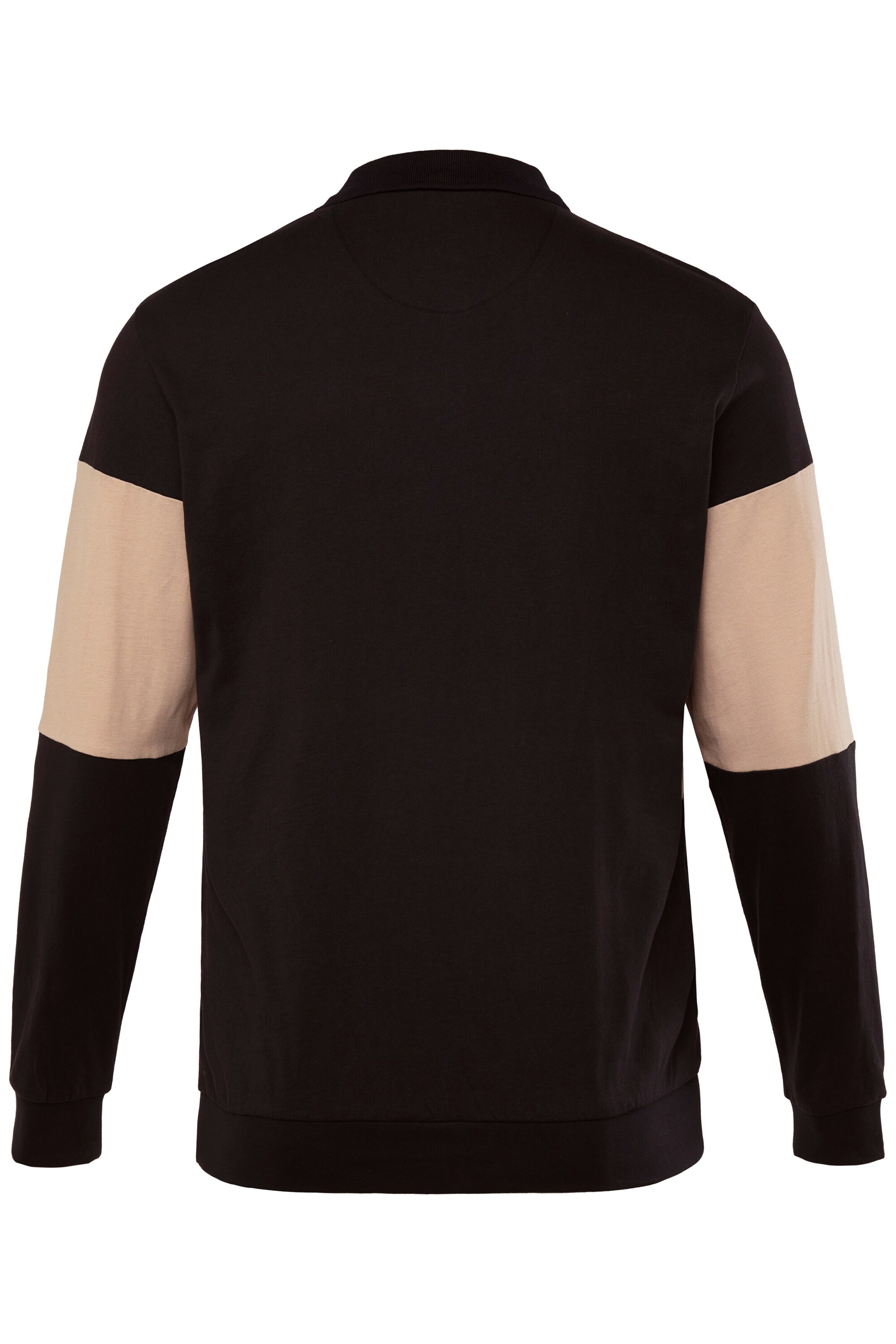 Men Plus Shirt in Zwart