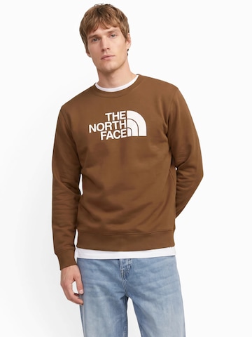 THE NORTH FACE Sweatshirt 'ESSENTIAL' in Beige: voorkant