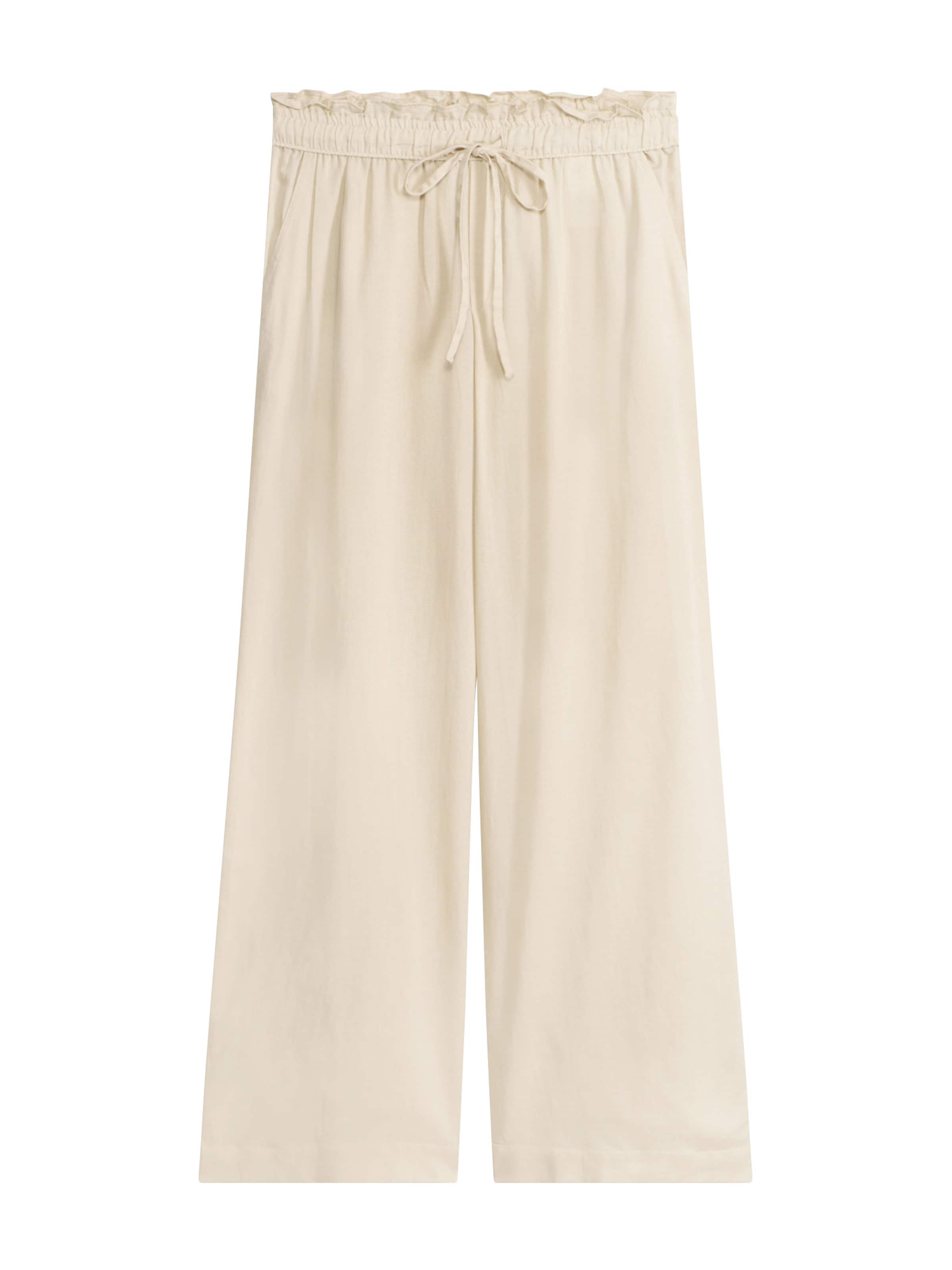 bonprix Loosefit Hose in Beige: Vorderseite