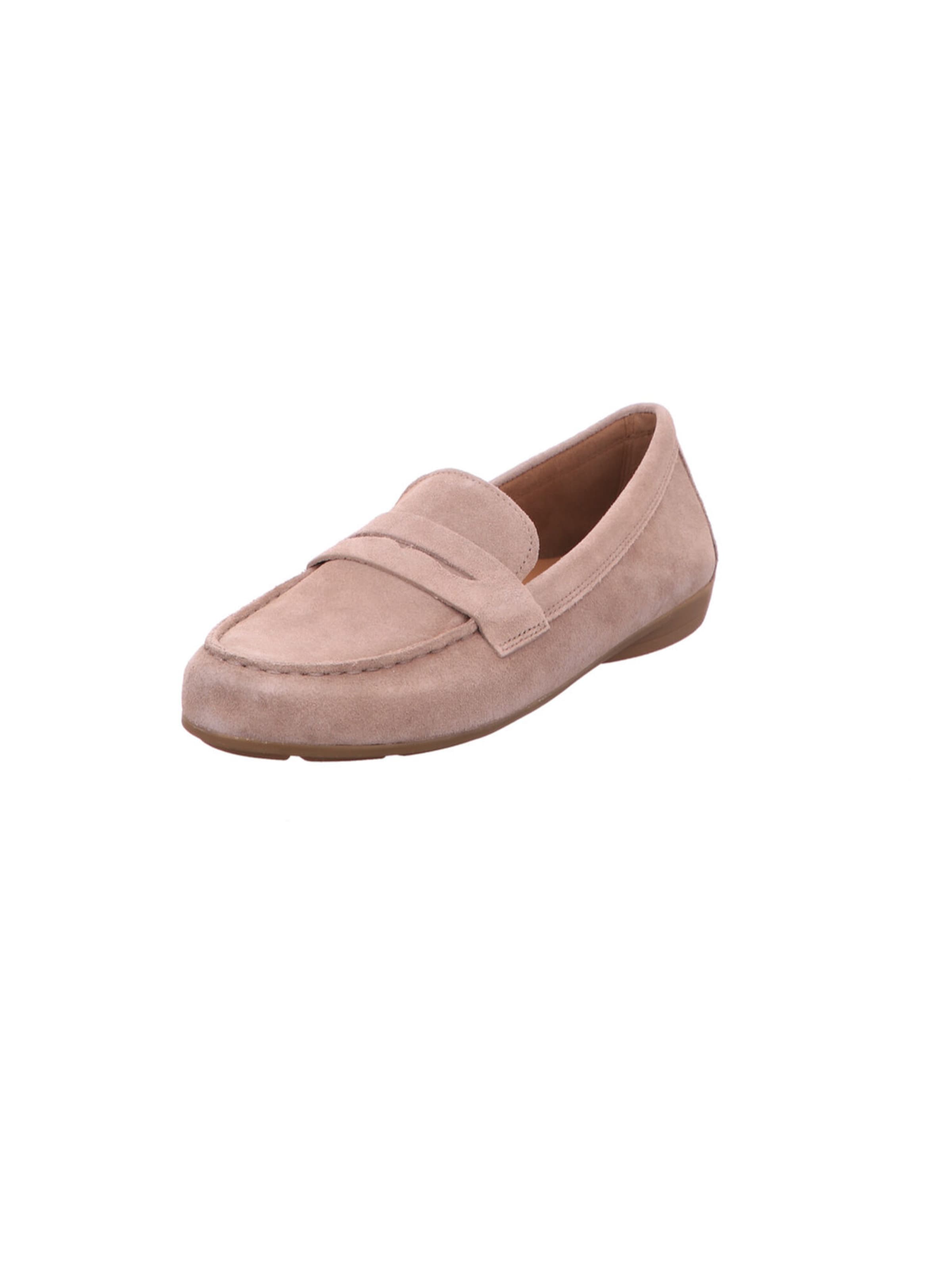 GABOR Classic Flats in Beige: front