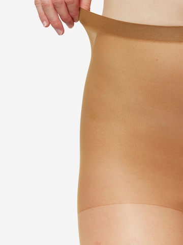 Nur Die Fine tights ' Seidenfein 15 DEN ' in Brown
