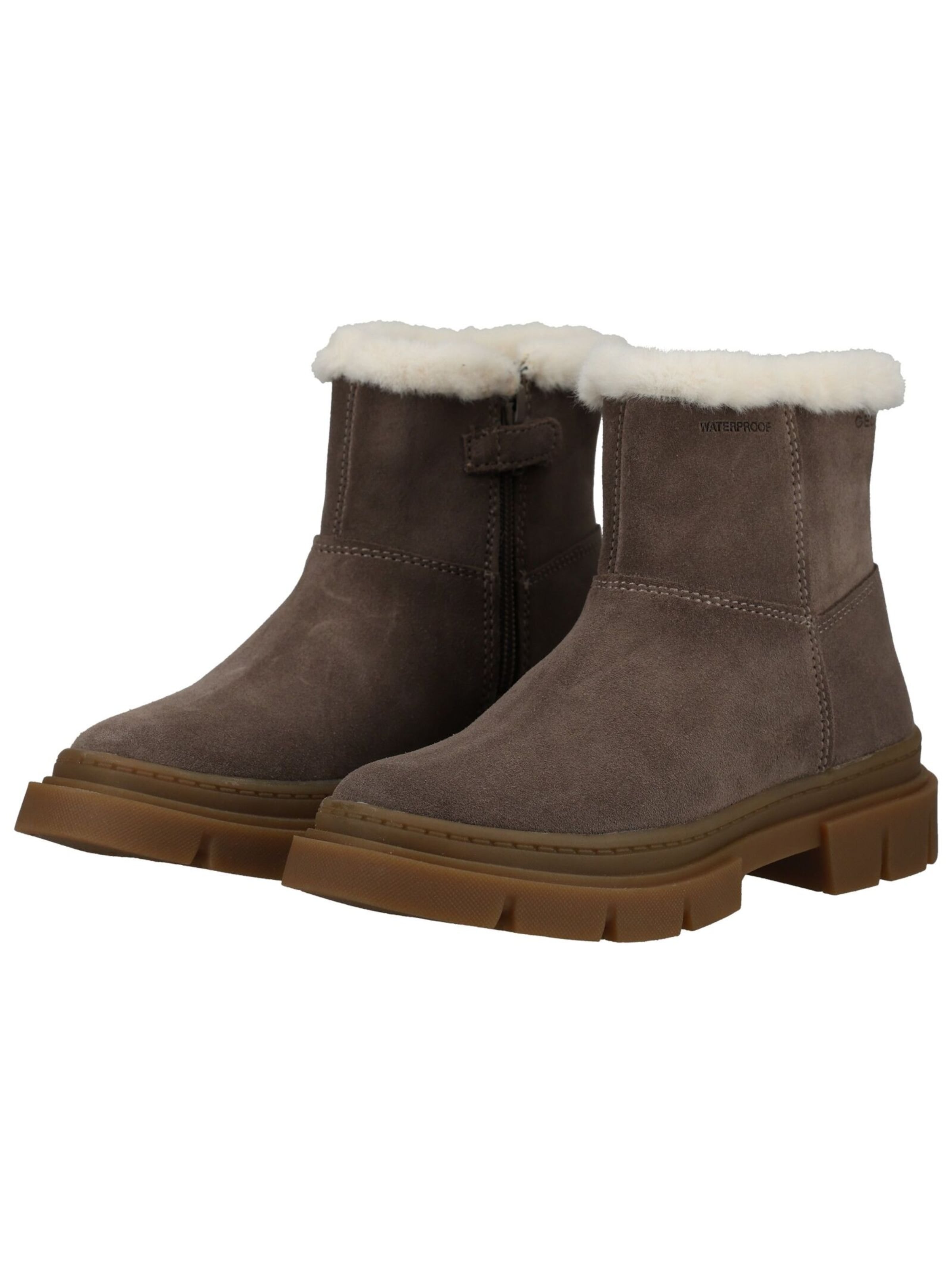 GEOX Boot in Grey: front