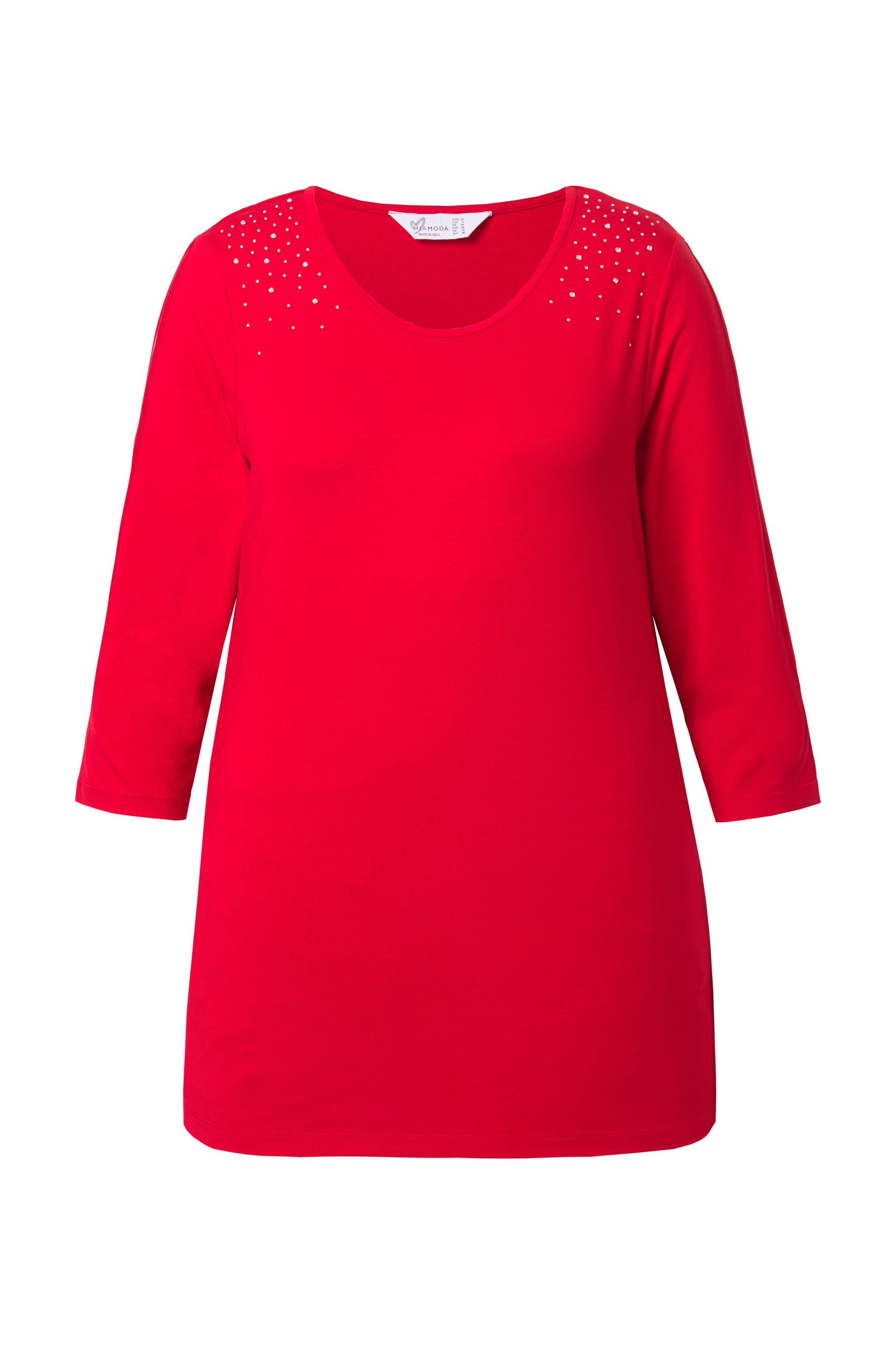 MIAMODA Shirt in Rot: Vorderseite