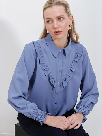 Bigdart Bluse in Blau