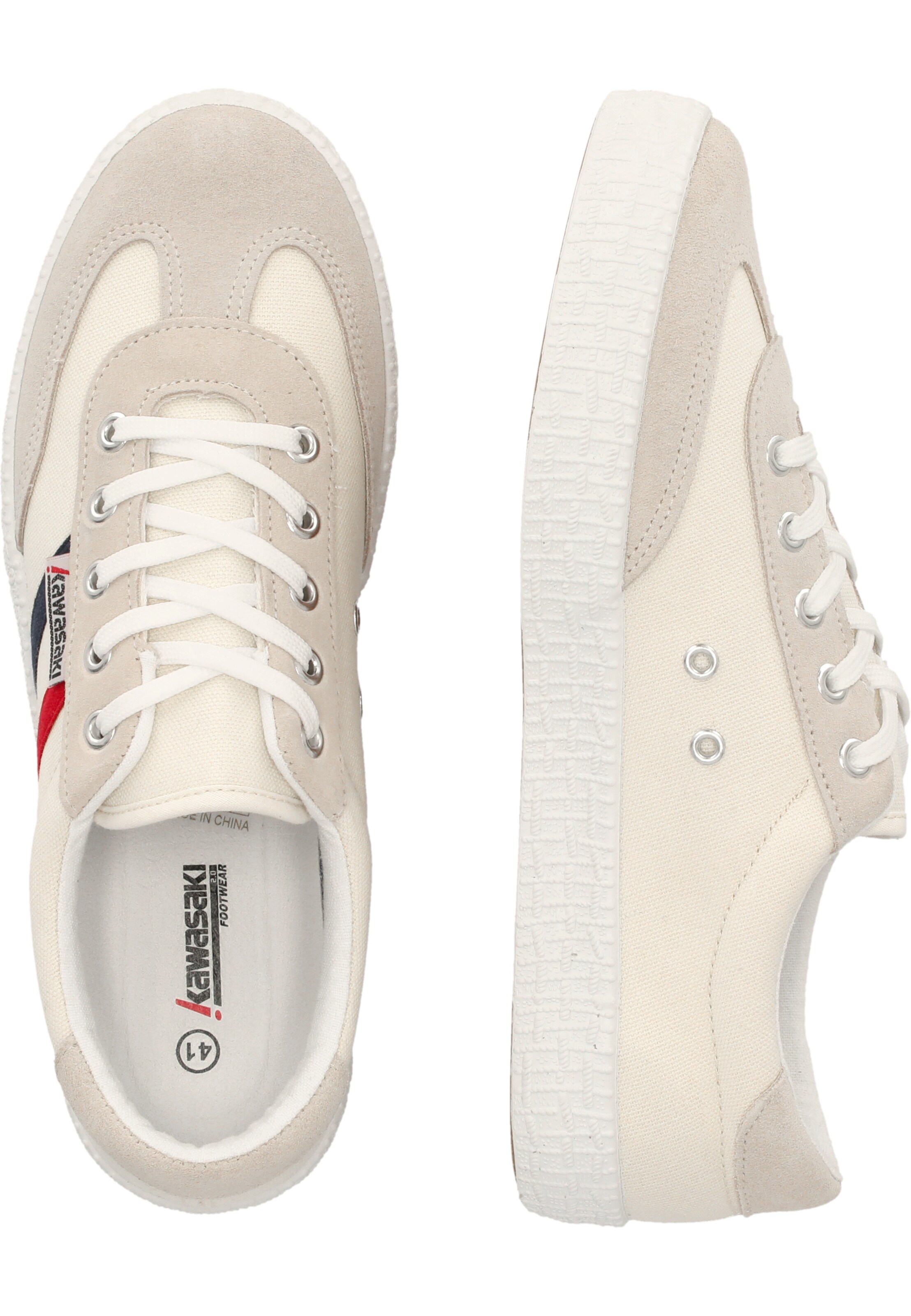 KAWASAKI Platform trainers 'Fuzion 2.0' in White