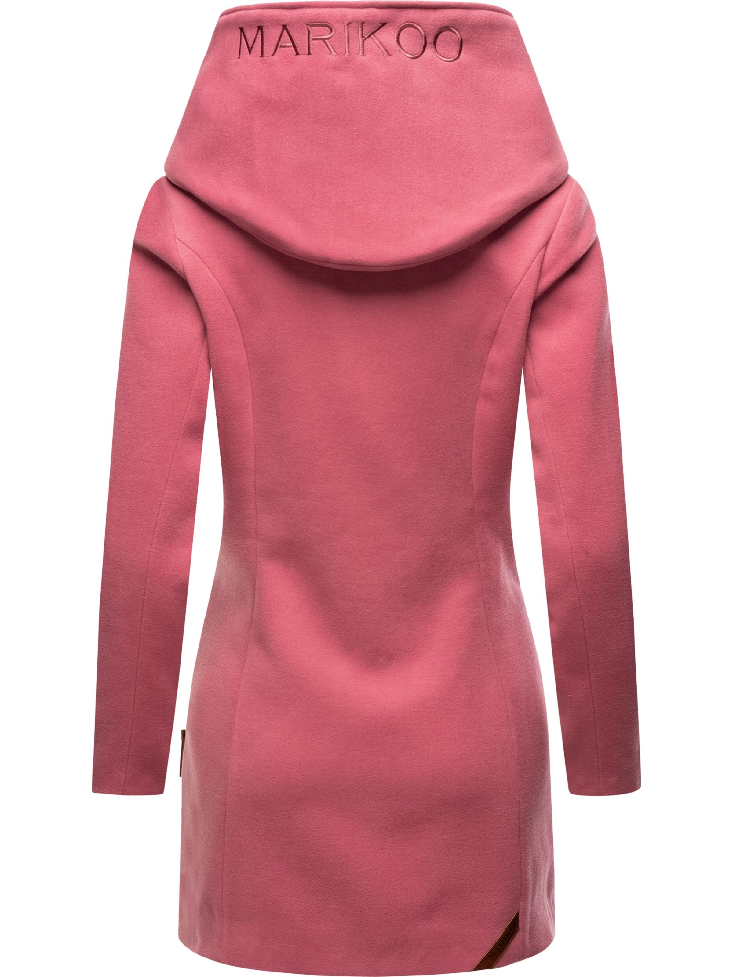 MARIKOO Ανοιξιάτικο και φθινοπωρινό παλτό 'Maikoo' σε ροζ