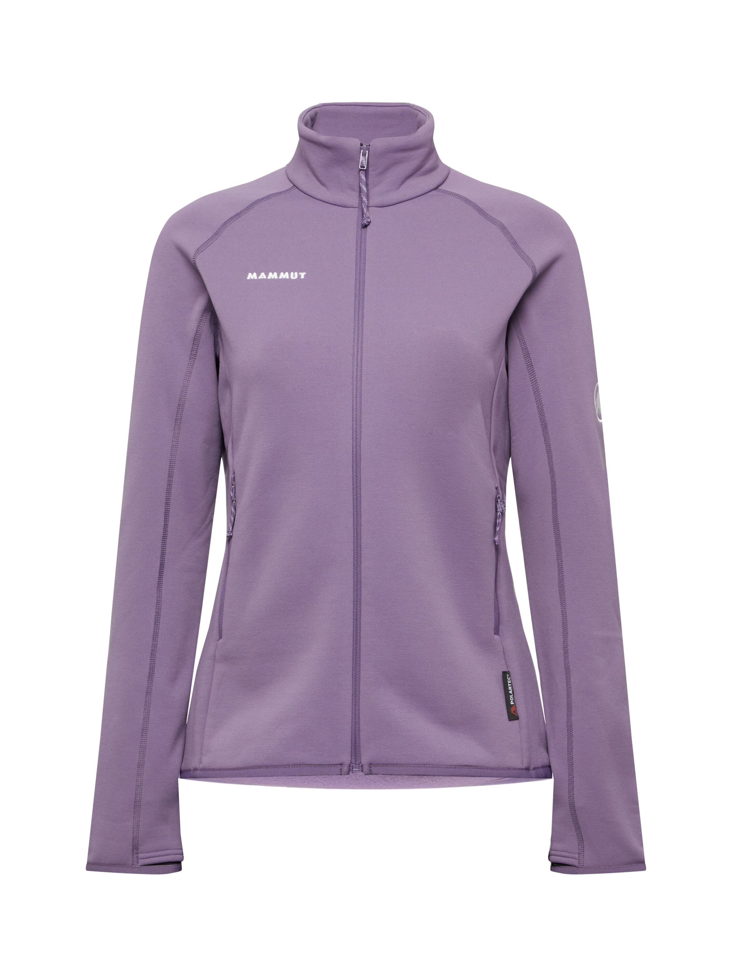 MAMMUT Athletic Fleece Jacket in Purple: front