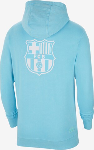 NIKE Sweatshirt 'FC Barcelona' in Blau