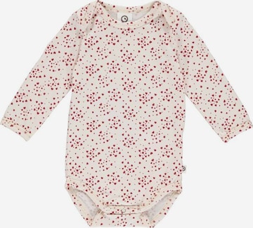 Tutina / body per bambino 'Langarm' di Müsli by GREEN COTTON in rosa: frontale