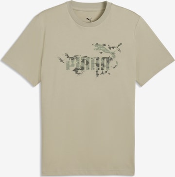PUMA T-Shirt 'Camo' in Grau: Vorderseite