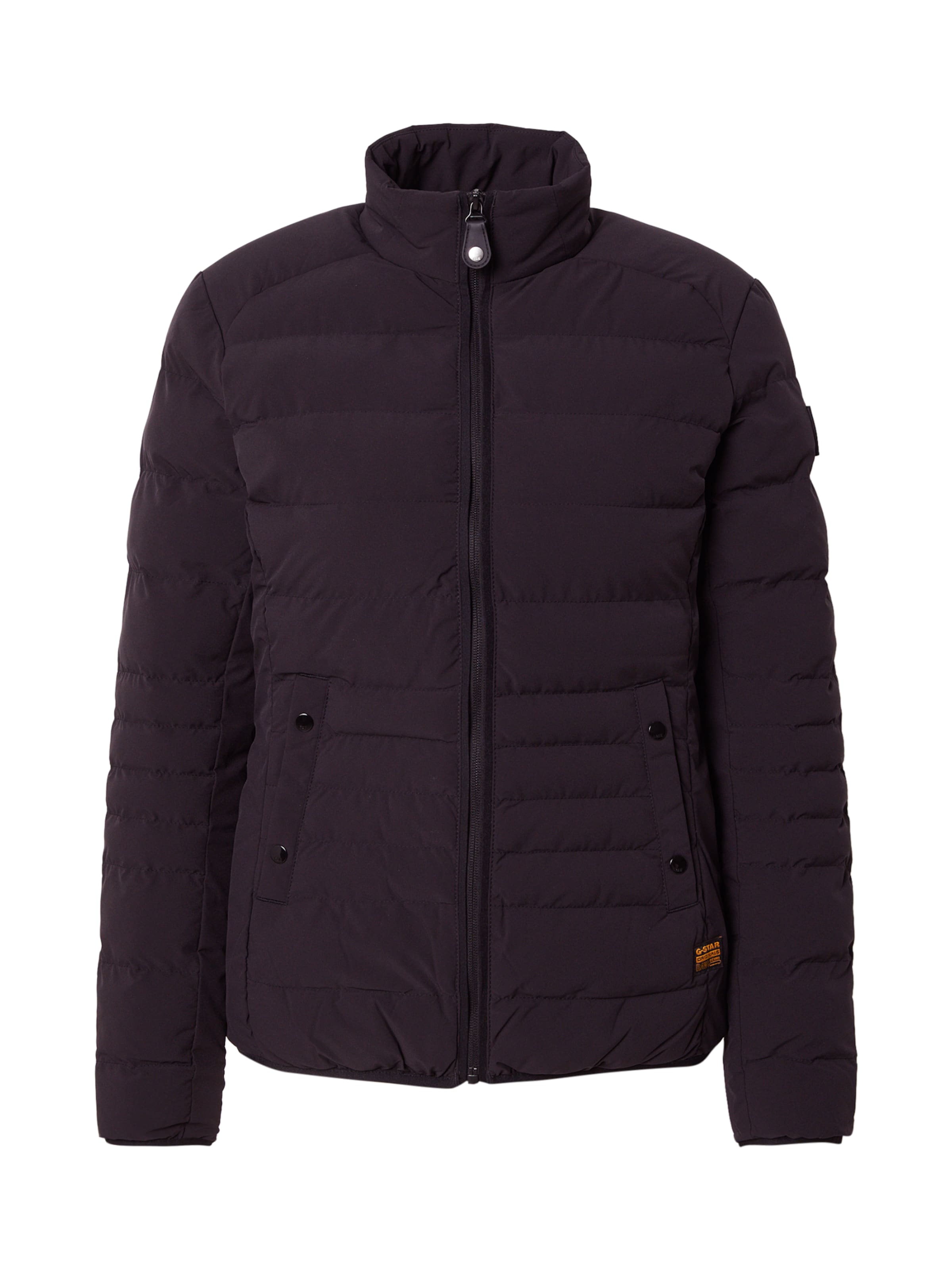 G-STAR - Casaco meia-estação 'Foundation' em preto: frente