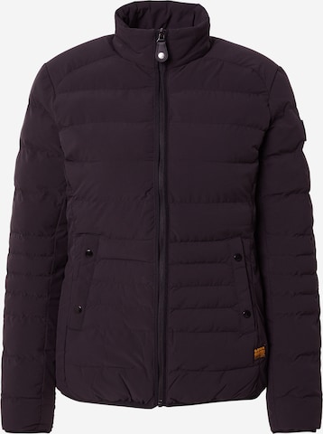 Veste mi-saison 'Foundation' G-STAR en noir : devant