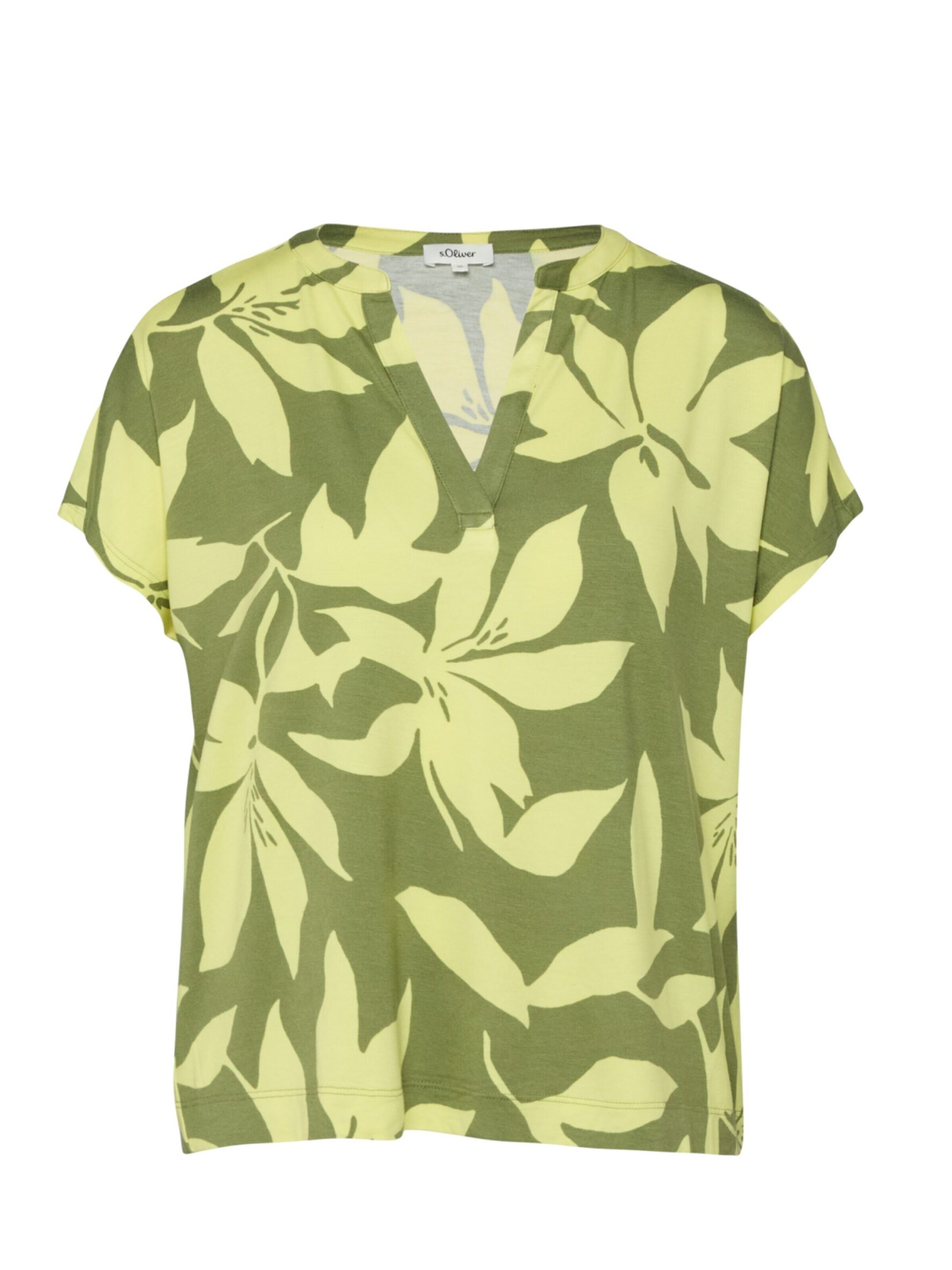 s.Oliver Shirt in L in de kleur Groen, Productweergave
