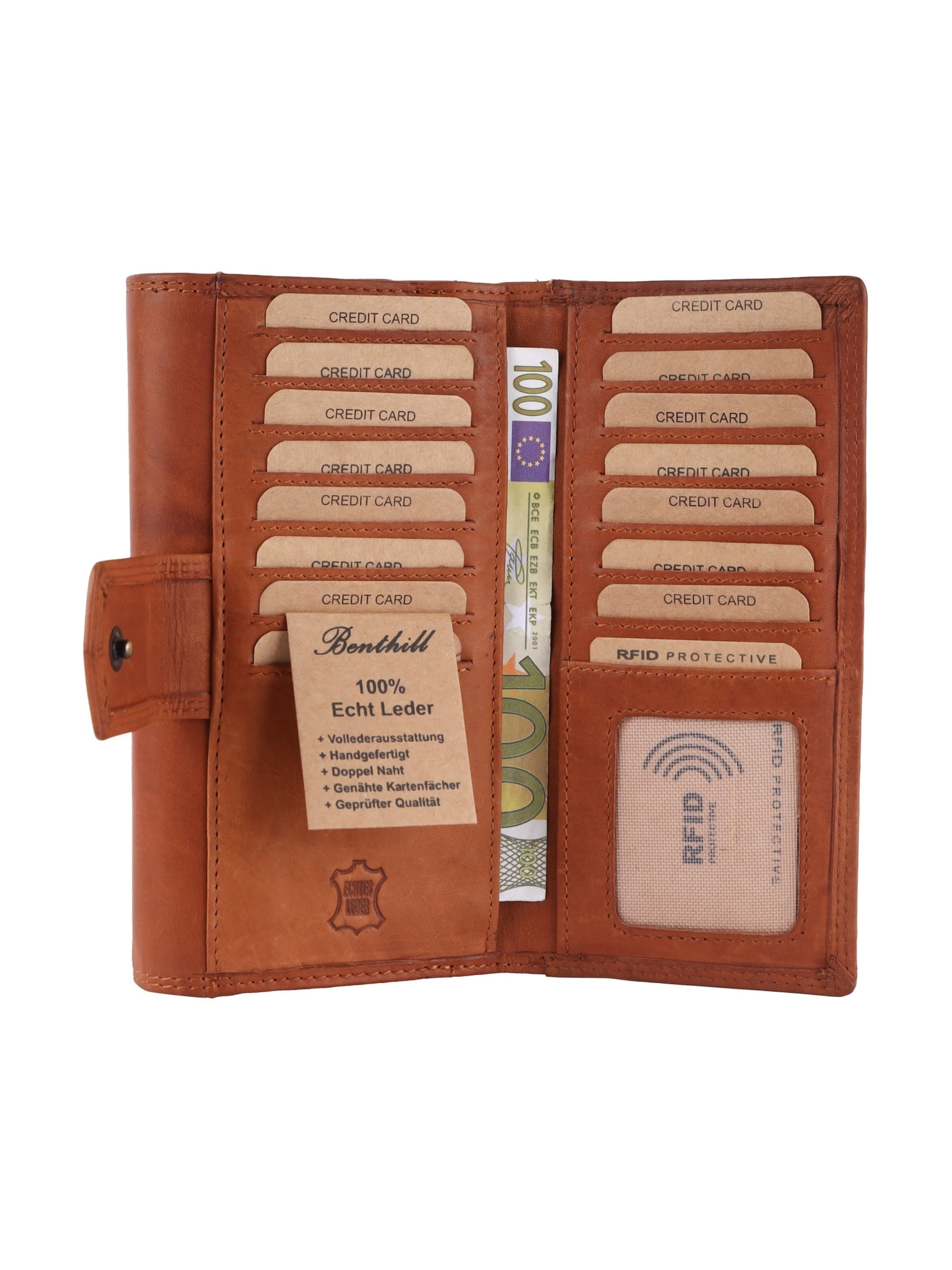 Benthill Wallet in Brown