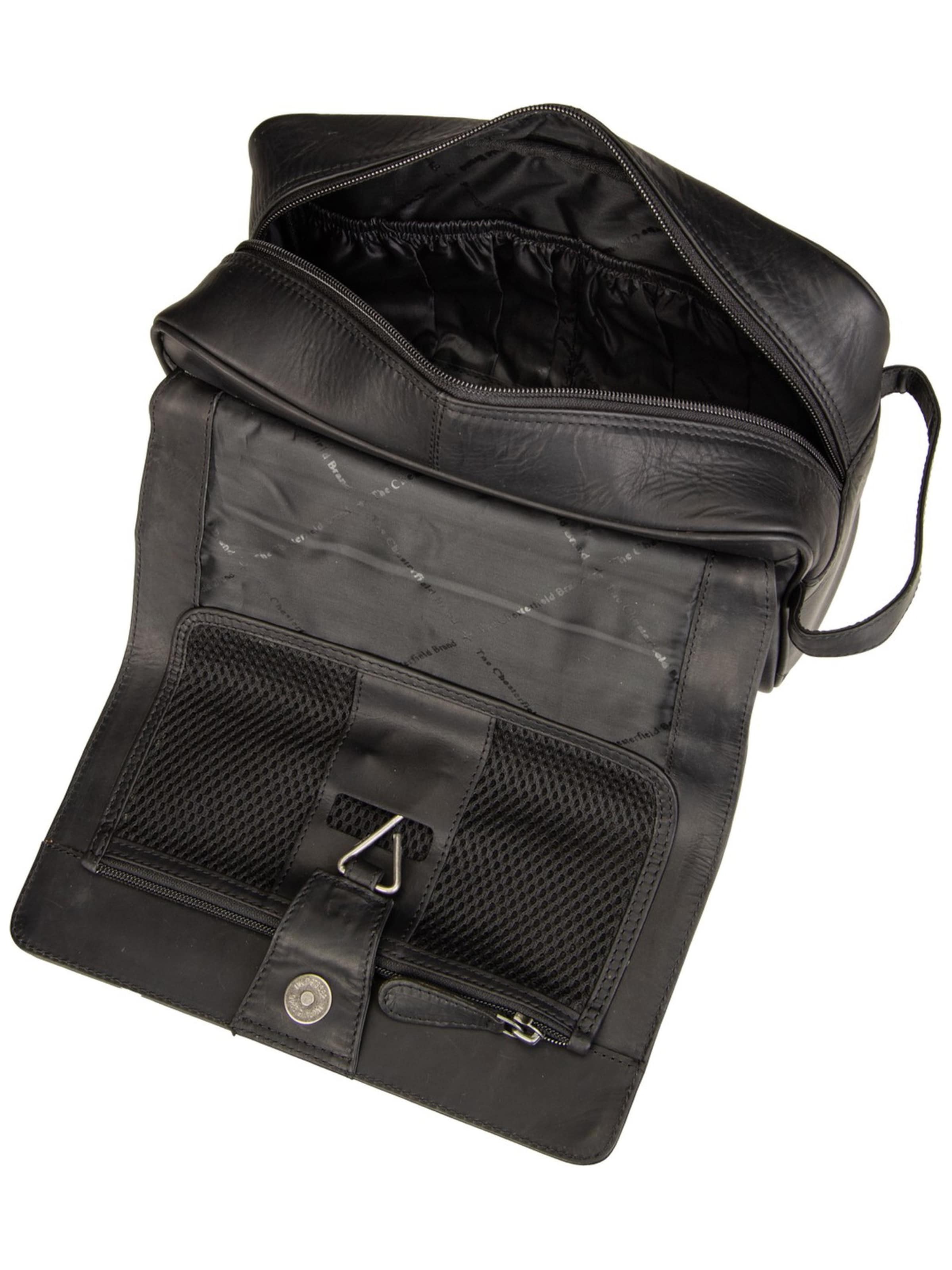 The Chesterfield Brand Kulturbeutel 'Rosario' in Schwarz