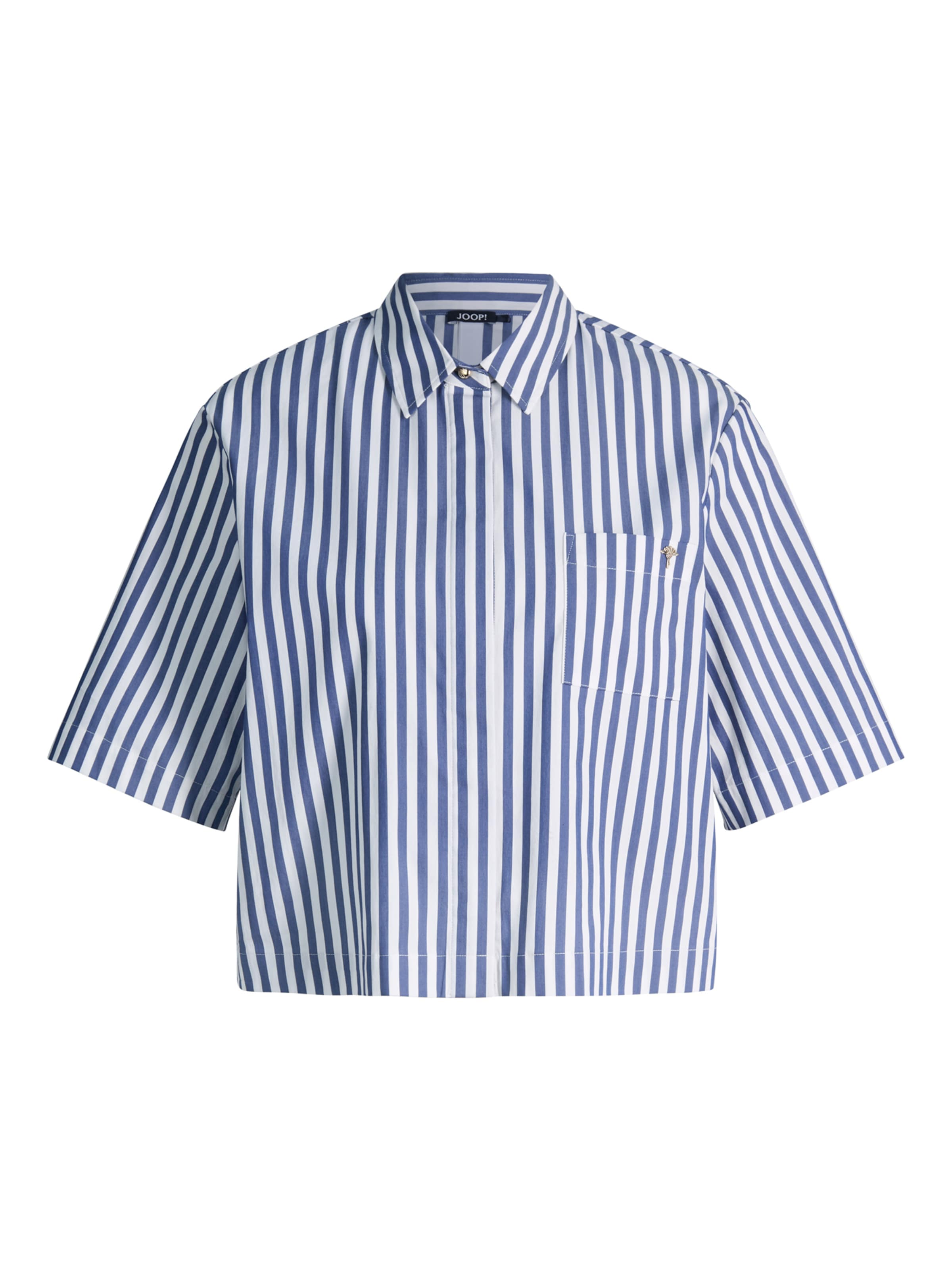 JOOP! Hemdbluse 'Bette' in Blau: Vorderseite