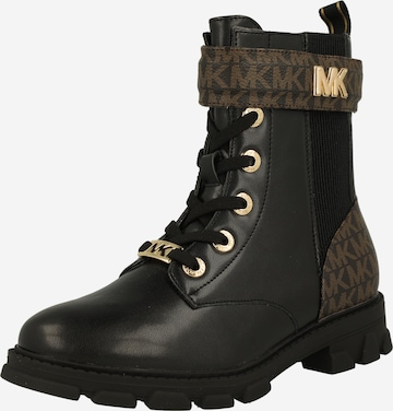 Bottes 'Ridley Stark' Michael Kors Kids en noir : devant