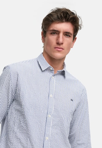 Kronstadt Comfort fit Overhemd 'Arlin' in Blauw