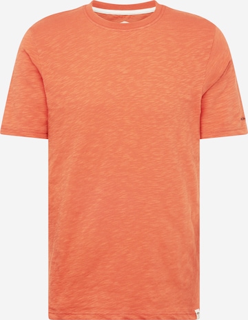 FYNCH-HATTON - Camisa 'Slub' em laranja: frente