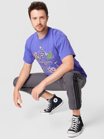 ADIDAS ORIGINALS Shirt in Purple