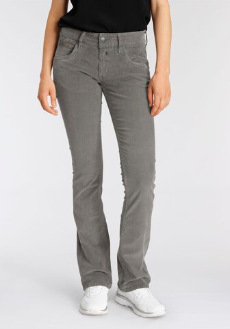 Herrlicher Bootcut Jeans in Grau: predná strana